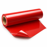 Rouleau de flex thermocollant Premium PU rouge 30 cm pour personnalisation textile Maison du Flex